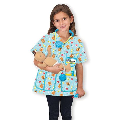 infant nurse costume|melissa and doug nurse costume.